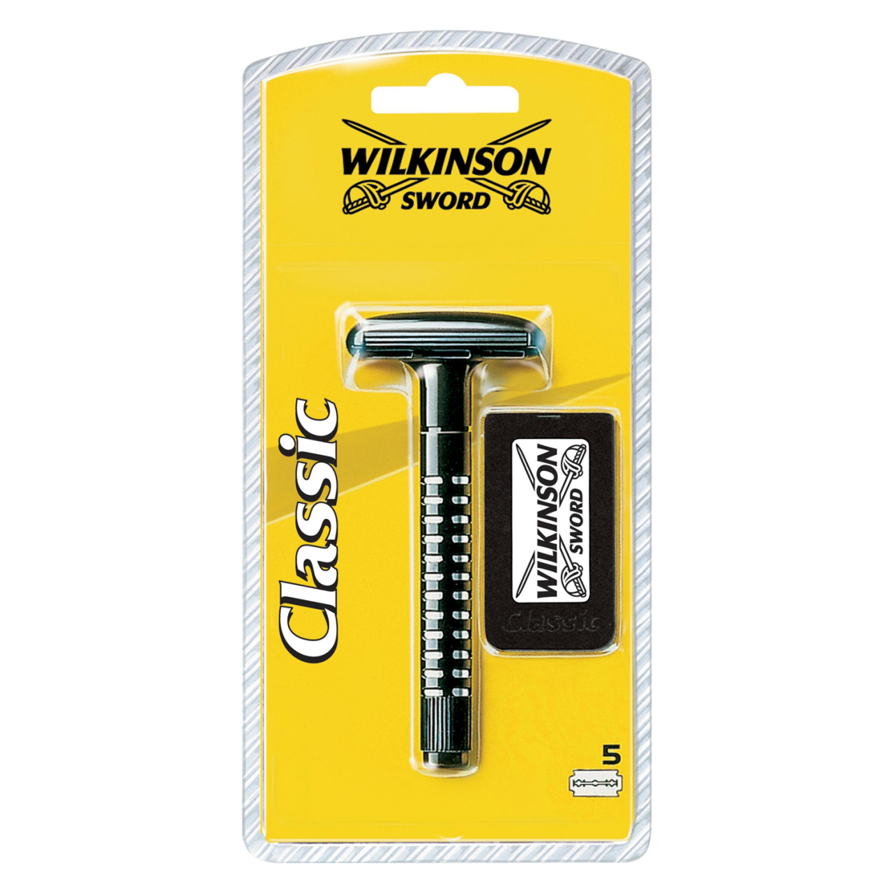 Wilkinson Classic - Rasierer Doppelklingen + 5 Klingen von Wilkinson
