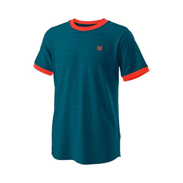 Competition T-shirt Boys Blau Unisex Blau XS von Wilson