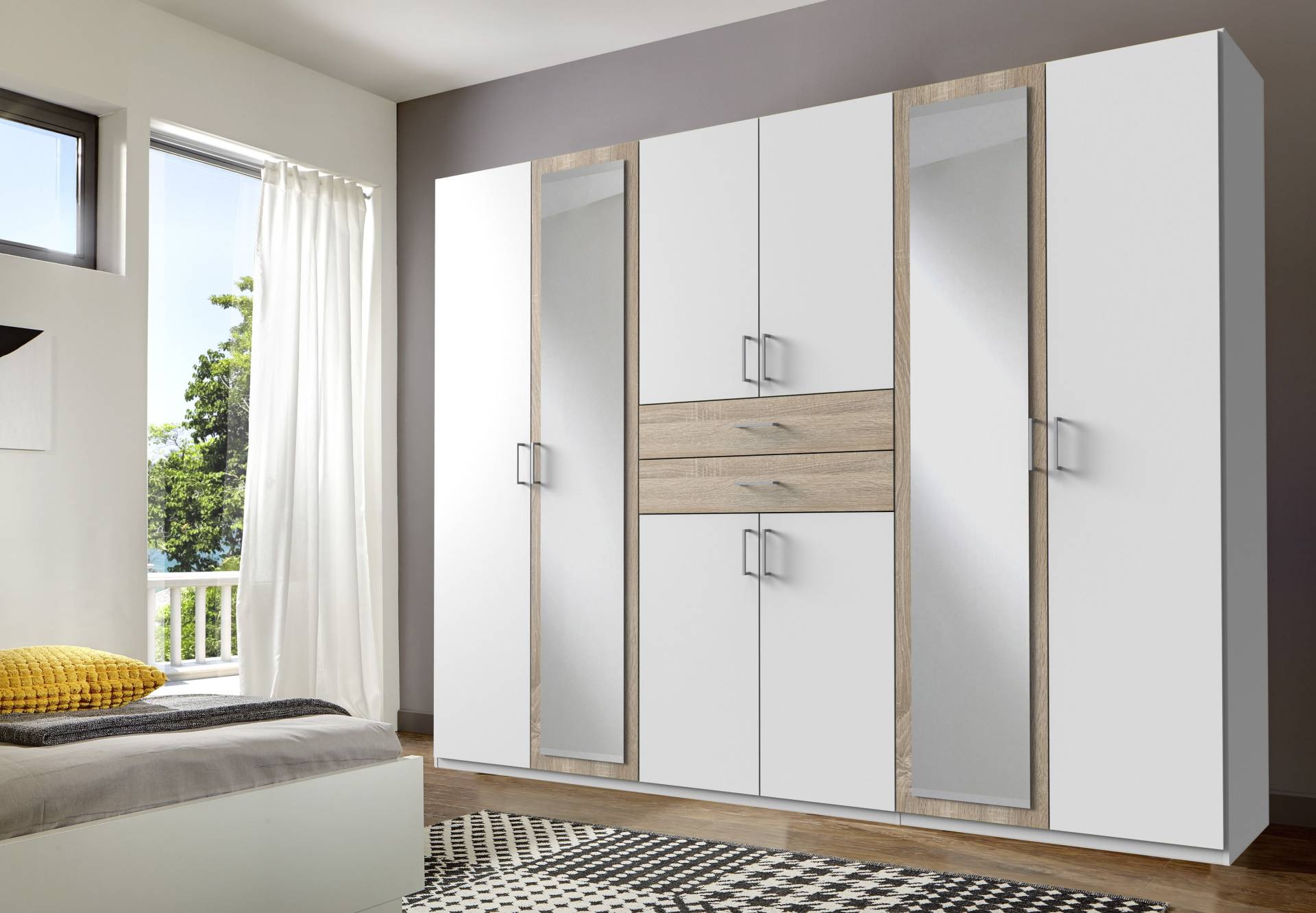 Wimex Kleiderschrank Diver, mit 2 Spiegeltüren, 2 Schubkästen mittig Wimex Kleiderschrank Diver, mit 2 Spiegeltüren, 2 Schubkästen mittig von Wimex