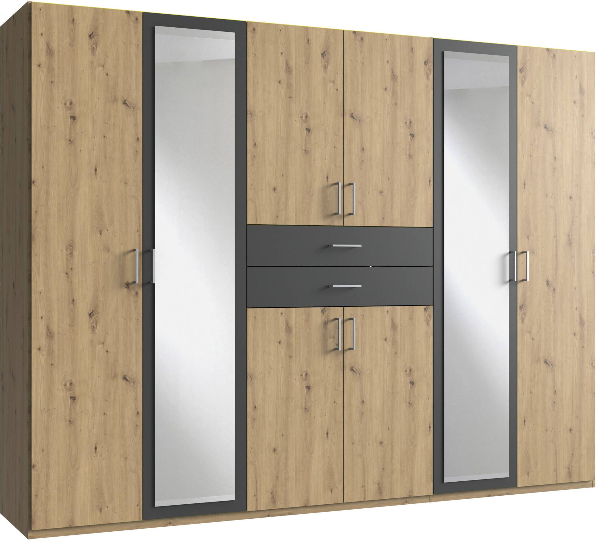 Wimex Kleiderschrank »Diver Drehtürenschrank mit Spiegel, Schubladen, 225 oder 270cm breit«, Bestseller Schlafzimmerschrank wahlweise 3 Innenausstattungen Wimex Kleiderschrank »Diver Drehtürenschrank mit Spiegel, Schubladen, 225 oder 270cm breit«, Bestseller Schlafzimmerschrank wahlweise 3 Innenausstattungen von Wimex