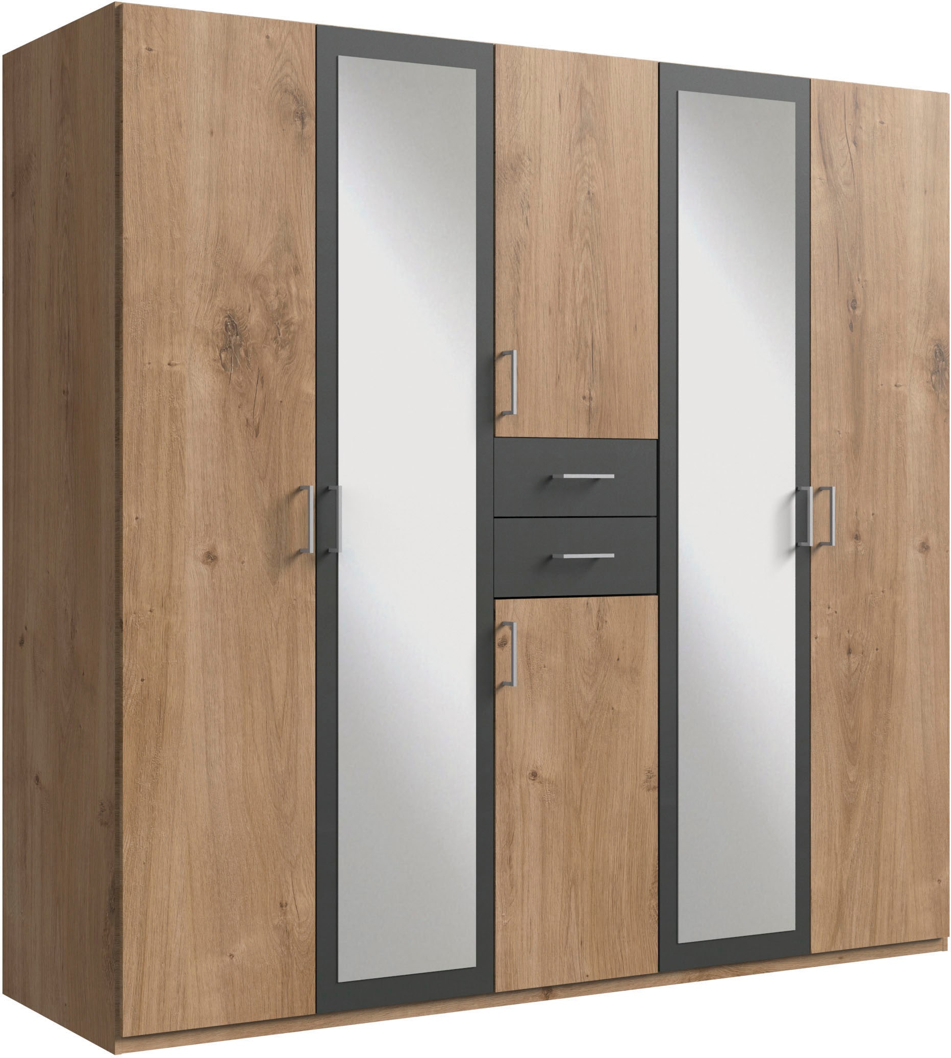 Wimex Kleiderschrank »Diver Drehtürenschrank mit Spiegel, Schubladen, 225 oder 270cm breit«, Bestseller Schlafzimmerschrank wahlweise 3 Innenausstattungen Wimex Kleiderschrank »Diver Drehtürenschrank mit Spiegel, Schubladen, 225 oder 270cm breit«, Bestseller Schlafzimmerschrank wahlweise 3 Innenausstattungen von Wimex