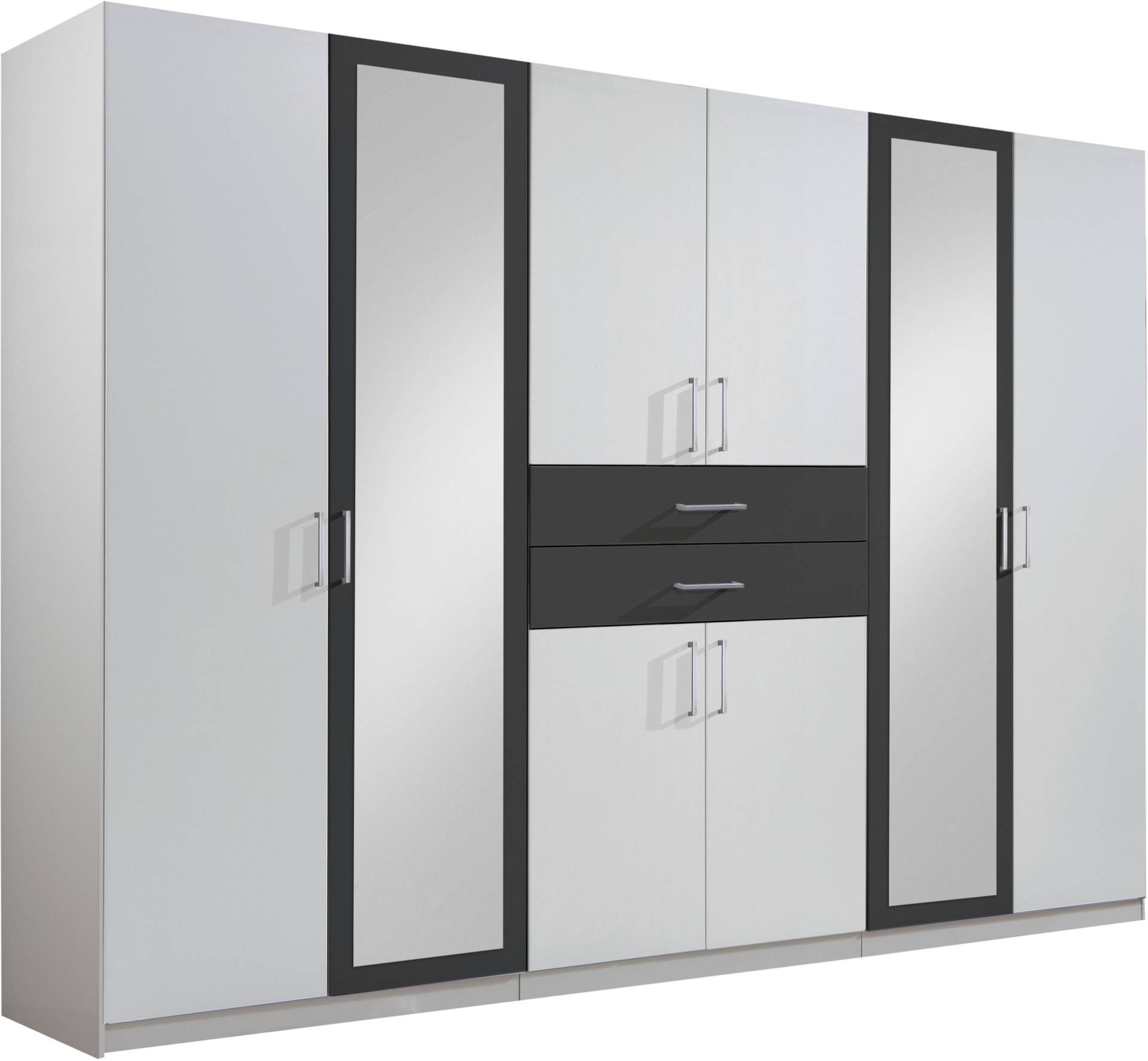 Wimex Kleiderschrank »Diver Drehtürenschrank mit Spiegel, Schubladen, 225 oder 270cm breit«, Bestseller Schlafzimmerschrank wahlweise 3 Innenausstattungen Wimex Kleiderschrank »Diver Drehtürenschrank mit Spiegel, Schubladen, 225 oder 270cm breit«, Bestseller Schlafzimmerschrank wahlweise 3 Innenausstattungen von Wimex