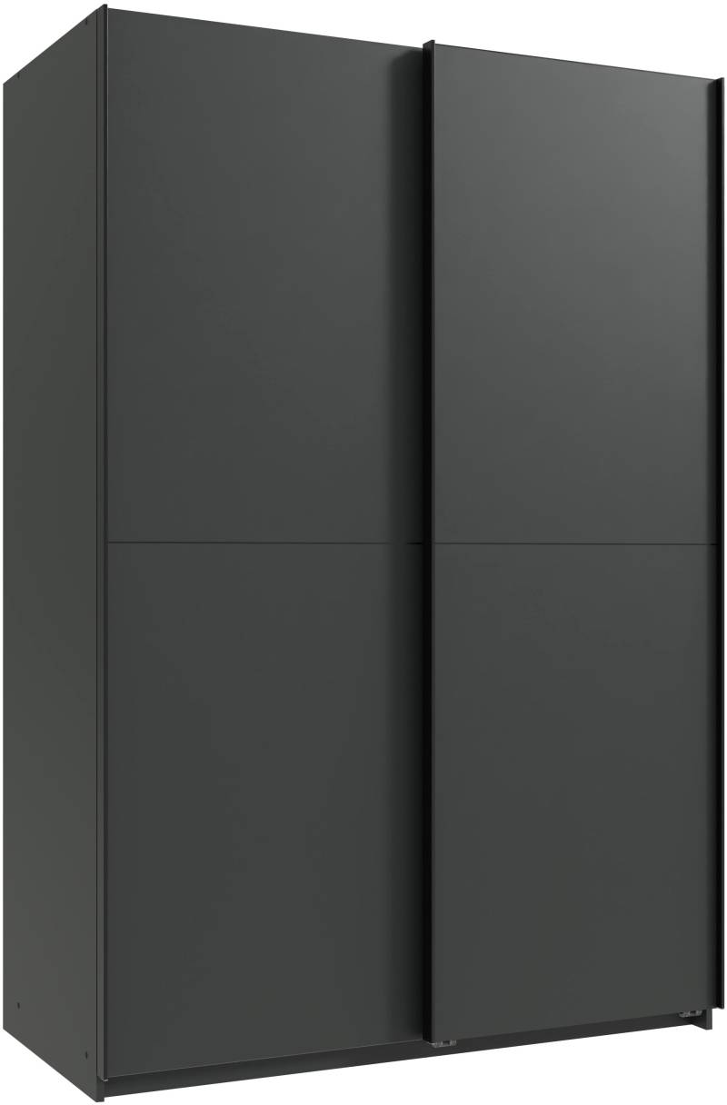 Wimex Kleiderschrank »Mugano, B/T/H 135 oder 180/65/198cm, Made in Germany«, (wähle Deine Ausstattung: Basic oder Premium!), 2 Schwebetüren mit oder ohne Spiegel, Metallgriffe von Wimex