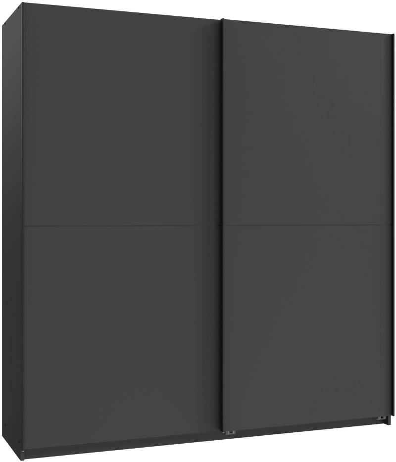 Wimex Kleiderschrank »Mugano, B/T/H 135 oder 180/65/198cm, Made in Germany«, (wähle Deine Ausstattung: Basic oder Premium!), 2 Schwebetüren mit oder ohne Spiegel, Metallgriffe von Wimex