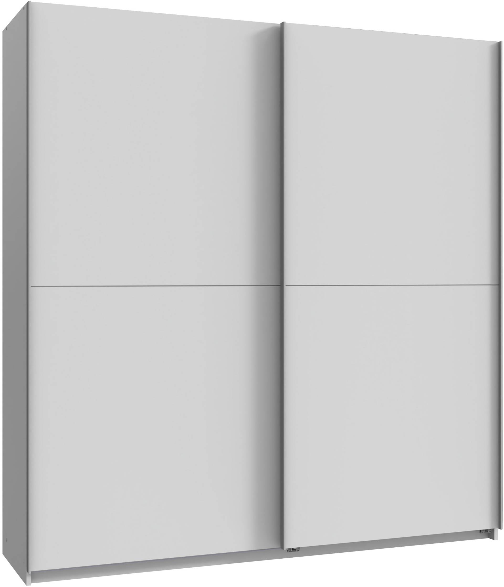 Wimex Kleiderschrank »Mugano, B/T/H 135 oder 180/65/198cm, Made in Germany«, (wähle Deine Ausstattung: Basic oder Premium!), 2 Schwebetüren mit oder ohne Spiegel, Metallgriffe von Wimex