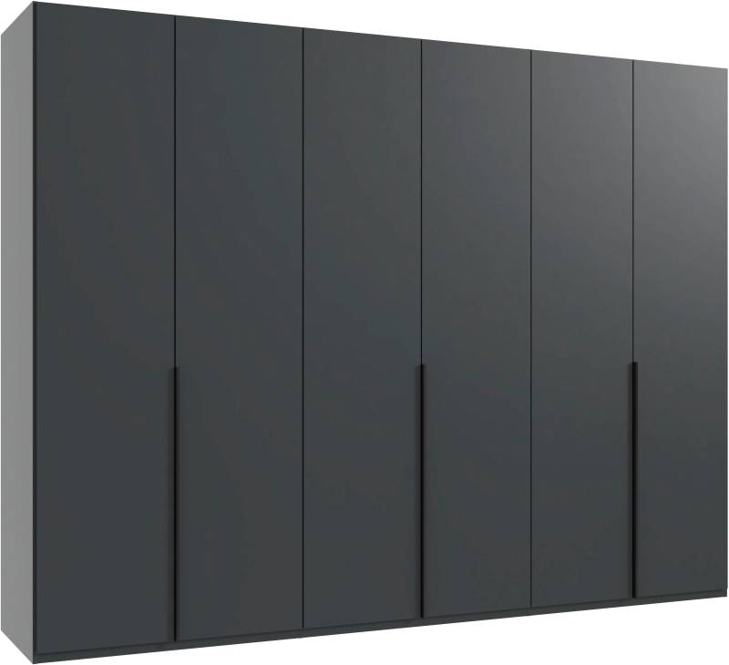 Wimex Kleiderschrank »Mugano, in 5 Breiten und 2 Höhen, Made in Germany«, (in Basic oder Premium Ausstattung mit 2 weiteren Einlegeböden), mit langen Griffstangen aus Metall, wahlweise mit oder ohne Spiegel von Wimex