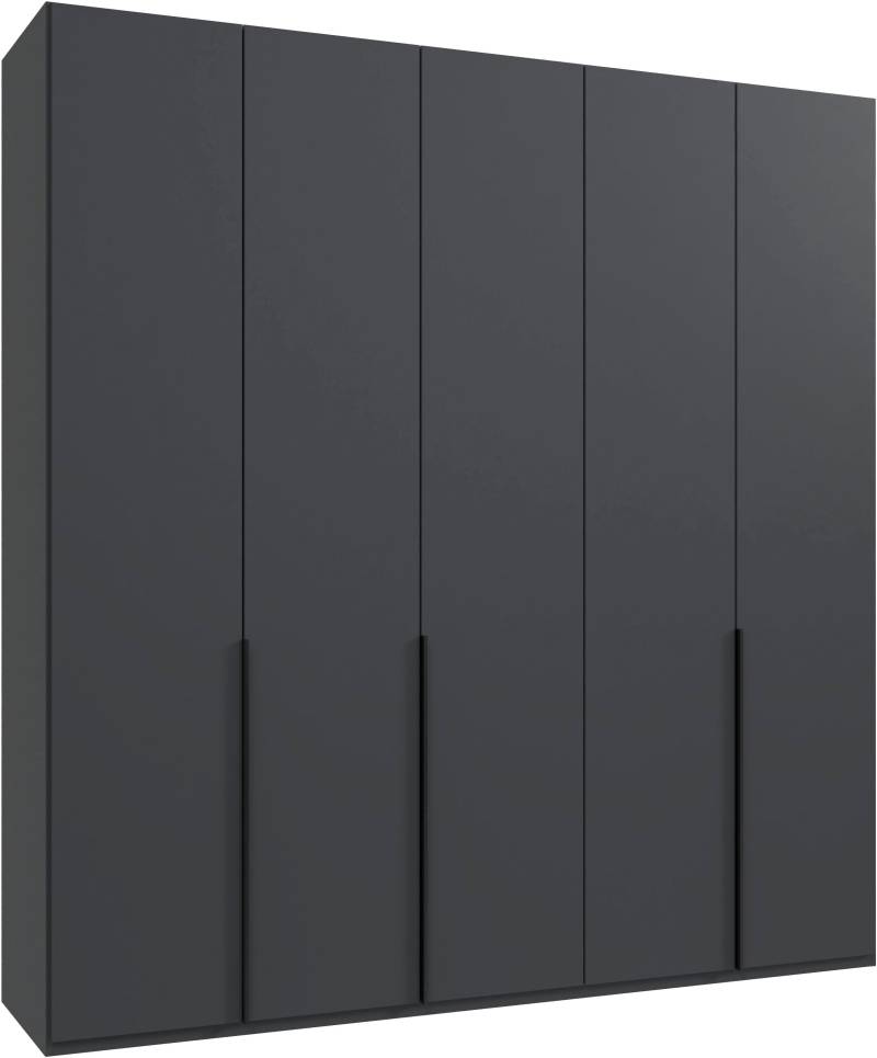Wimex Kleiderschrank »Mugano, in 5 Breiten und 2 Höhen, Made in Germany«, (in Basic oder Premium Ausstattung mit 2 weiteren Einlegeböden), mit langen Griffstangen aus Metall, wahlweise mit oder ohne Spiegel von Wimex