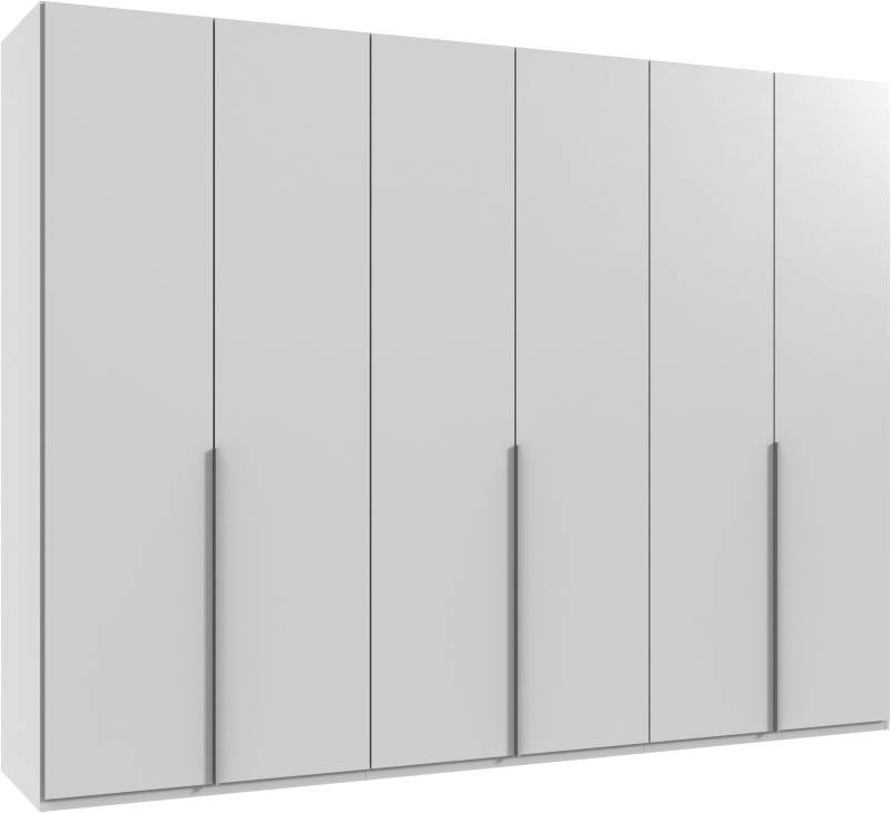 Wimex Kleiderschrank »Mugano, in 5 Breiten und 2 Höhen, Made in Germany«, (in Basic oder Premium Ausstattung mit 2 weiteren Einlegeböden), mit langen Griffstangen aus Metall, wahlweise mit oder ohne Spiegel von Wimex