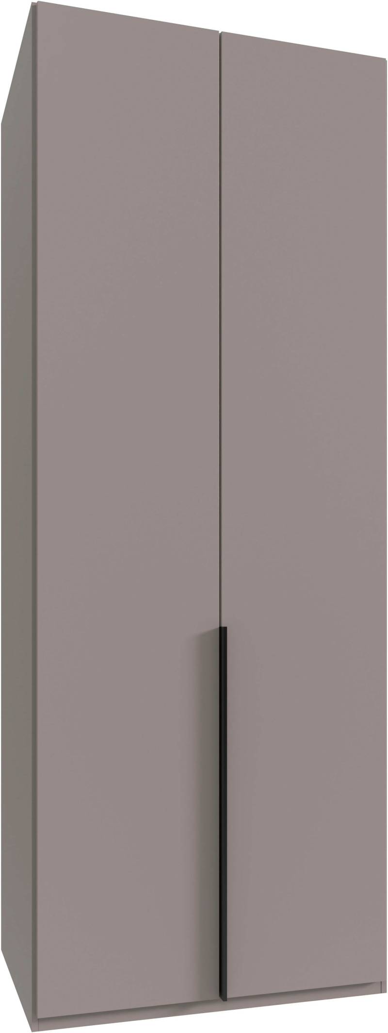 Wimex Kleiderschrank »Mugano, in 5 Breiten und 2 Höhen, Made in Germany«, (in Basic oder Premium Ausstattung mit 2 weiteren Einlegeböden), mit langen Griffstangen aus Metall, wahlweise mit oder ohne Spiegel von Wimex