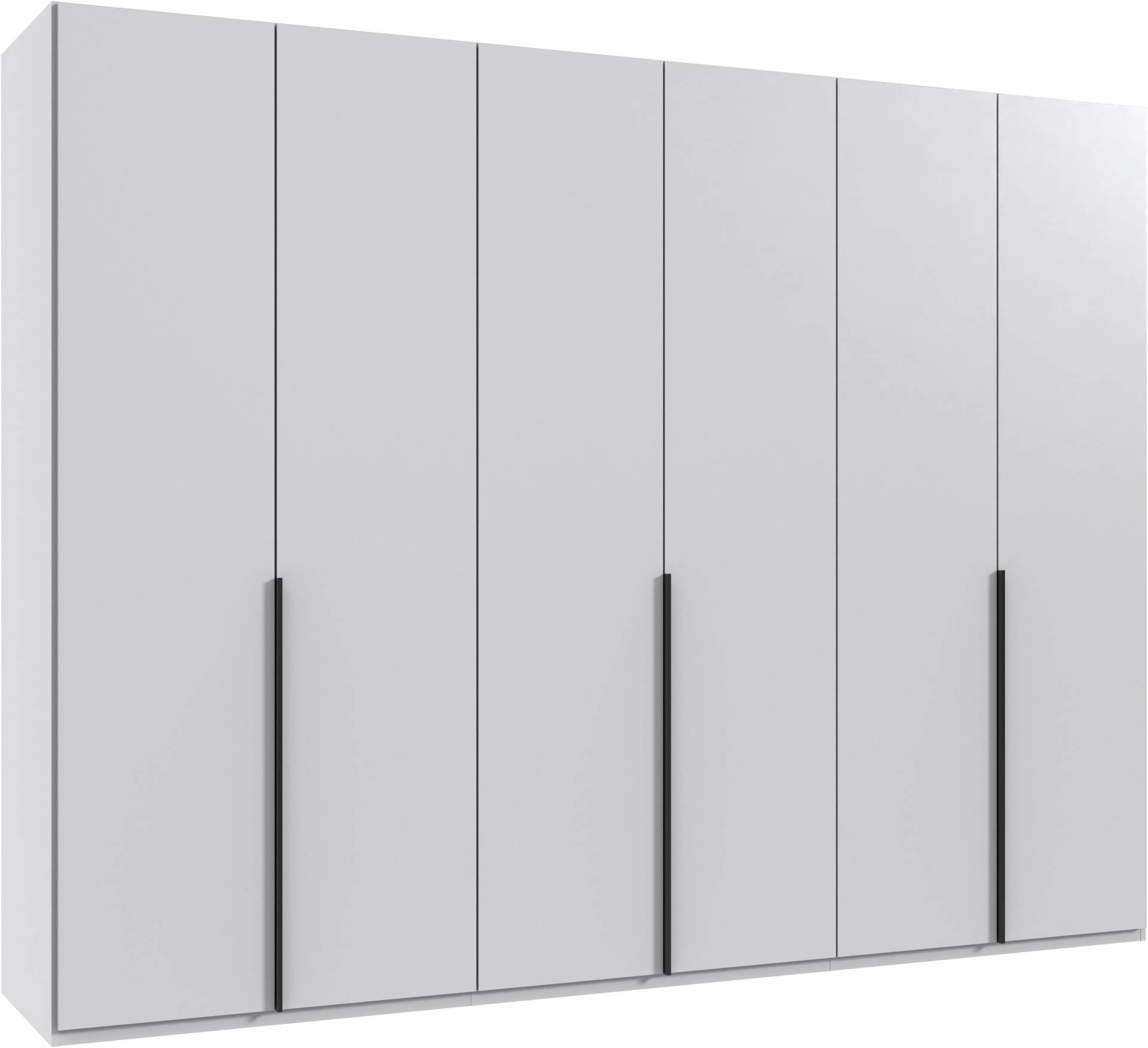 Wimex Kleiderschrank »Mugano, in 5 Breiten und 2 Höhen, Made in Germany«, (in Basic oder Premium Ausstattung mit 2 weiteren Einlegeböden), mit langen Griffstangen aus Metall, wahlweise mit oder ohne Spiegel von Wimex