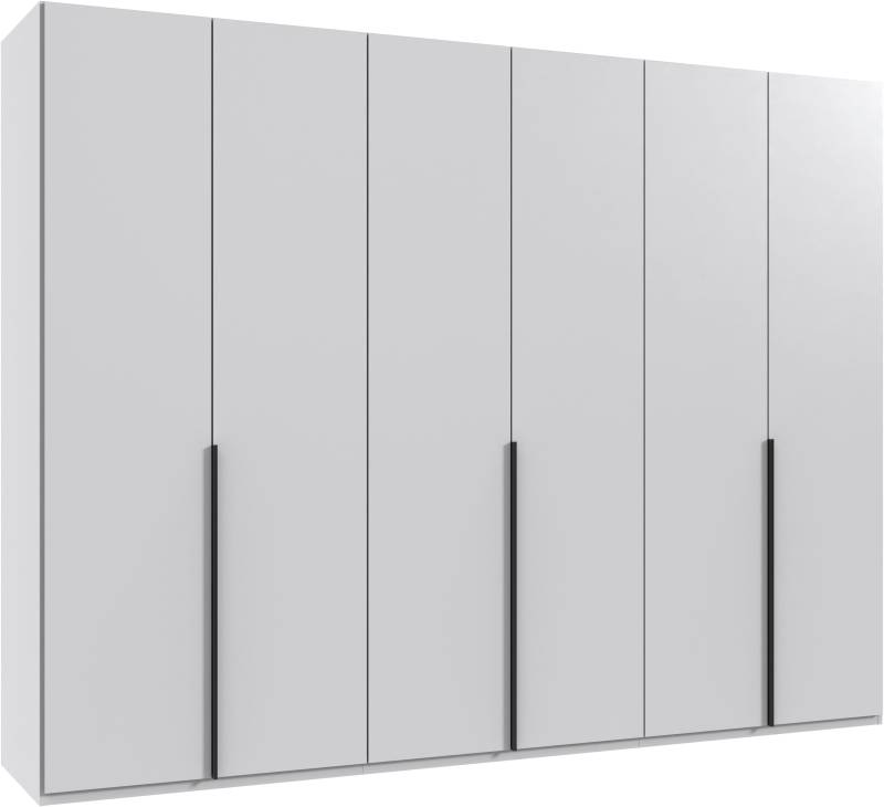 Wimex Kleiderschrank »Mugano, in 5 Breiten und 2 Höhen, Made in Germany«, (in Basic oder Premium Ausstattung mit 2 weiteren Einlegeböden), mit langen Griffstangen aus Metall, wahlweise mit oder ohne Spiegel von Wimex