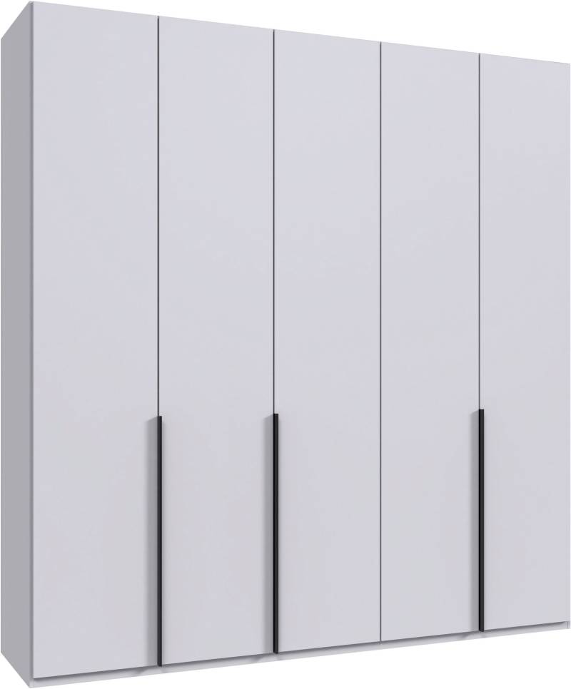Wimex Kleiderschrank »Mugano, in 5 Breiten und 2 Höhen, Made in Germany«, (in Basic oder Premium Ausstattung mit 2 weiteren Einlegeböden), mit langen Griffstangen aus Metall, wahlweise mit oder ohne Spiegel von Wimex