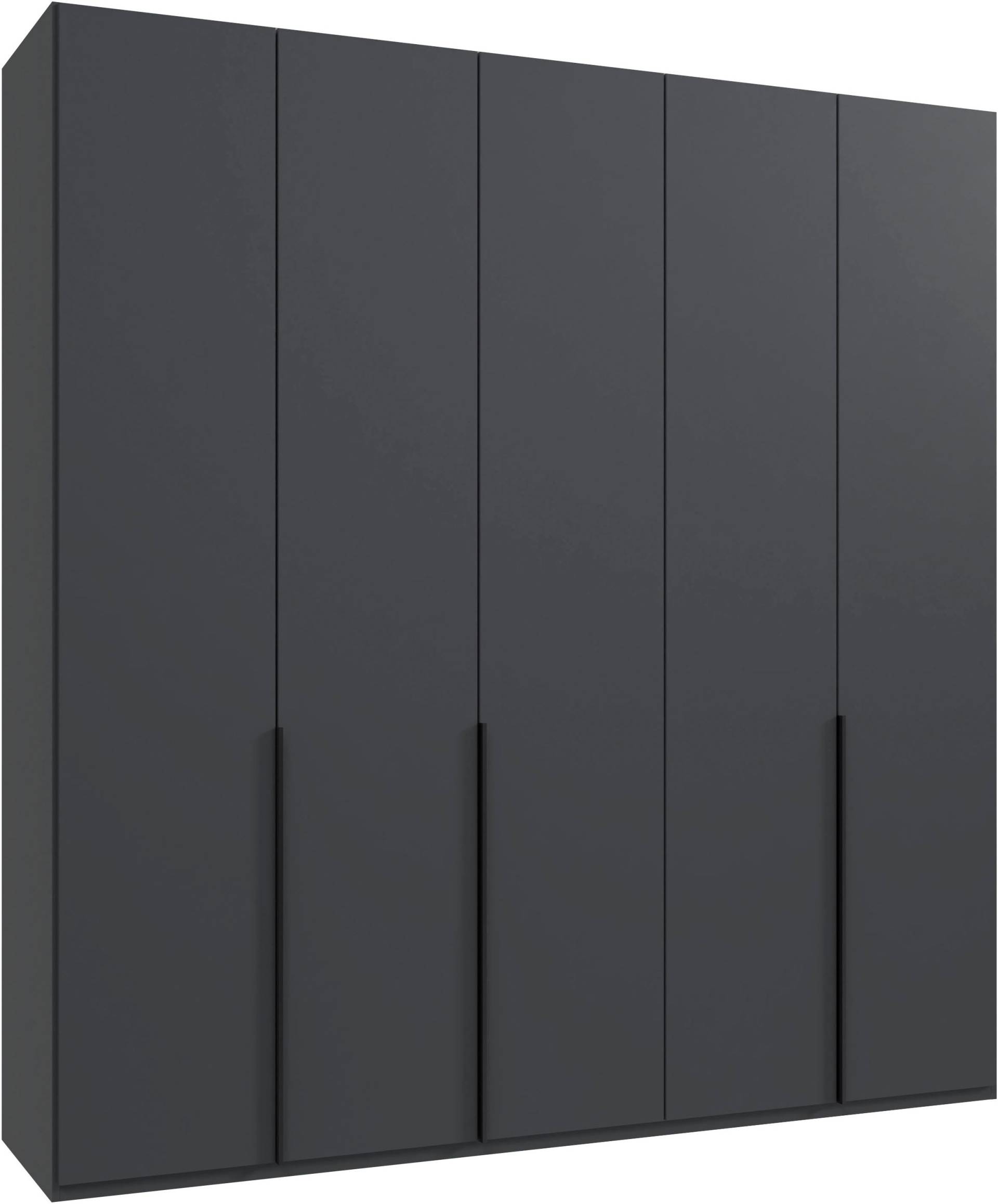 Wimex Kleiderschrank »Mugano, in 5 Breiten und 2 Höhen, Made in Germany«, (in Basic oder Premium Ausstattung mit 2 weiteren Einlegeböden), mit langen Griffstangen aus Metall, wahlweise mit oder ohne Spiegel von Wimex