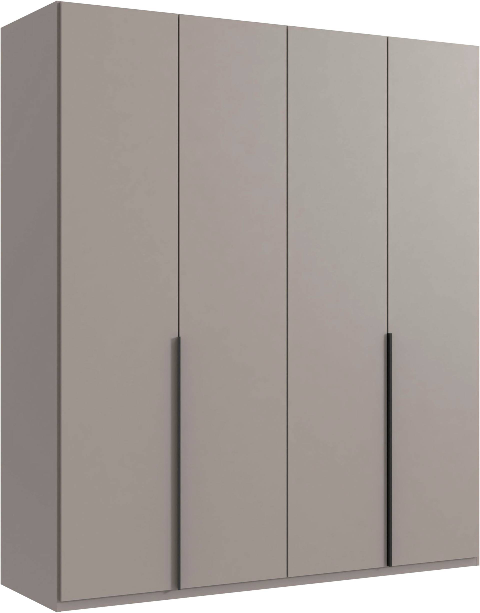 Wimex Kleiderschrank »Mugano, in 5 Breiten und 2 Höhen, Made in Germany«, (in Basic oder Premium Ausstattung mit 2 weiteren Einlegeböden), mit langen Griffstangen aus Metall, wahlweise mit oder ohne Spiegel von Wimex