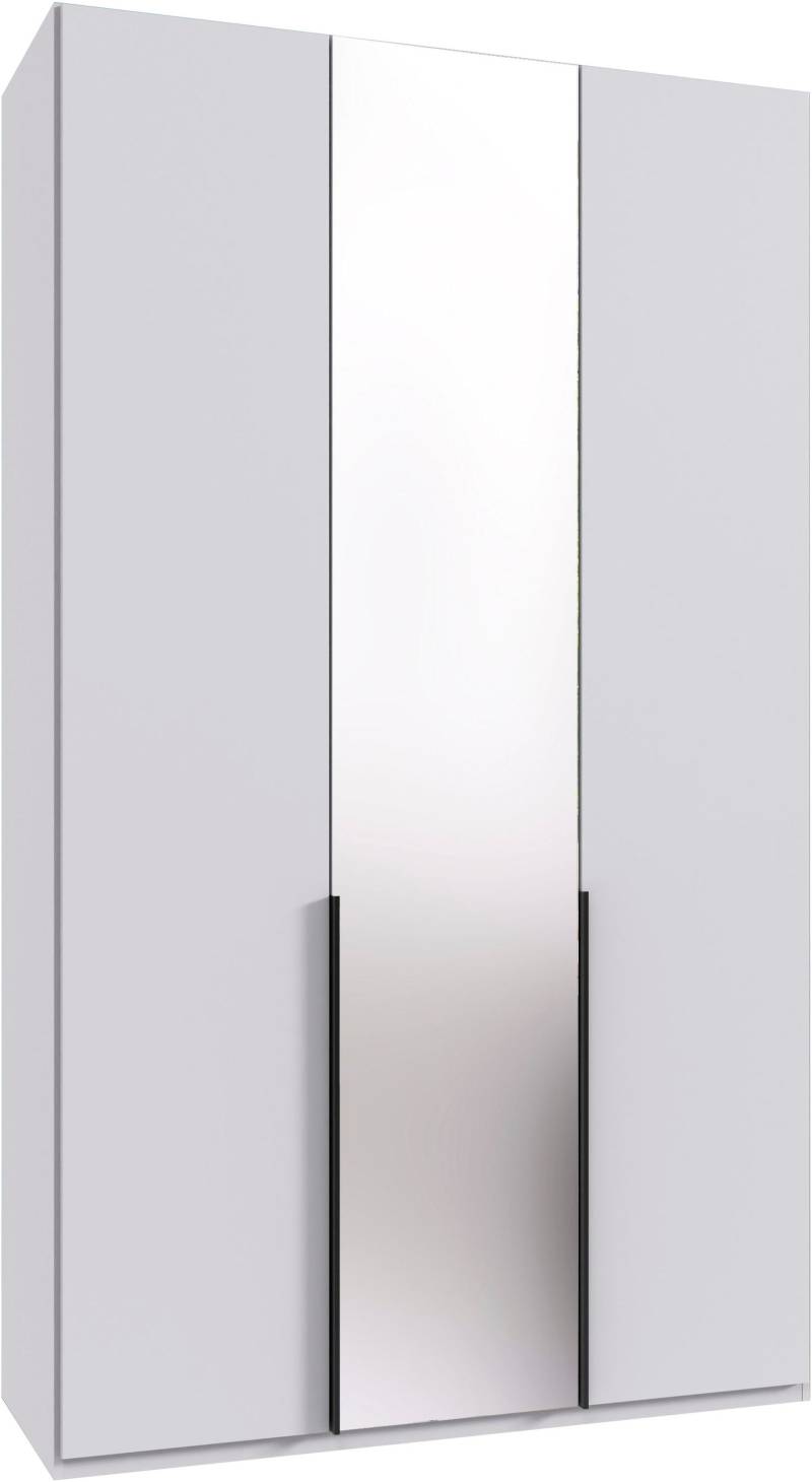 Wimex Kleiderschrank »Mugano, in 5 Breiten und 2 Höhen, Made in Germany«, (in Basic oder Premium Ausstattung mit 2 weiteren Einlegeböden), mit langen Griffstangen aus Metall, wahlweise mit oder ohne Spiegel von Wimex