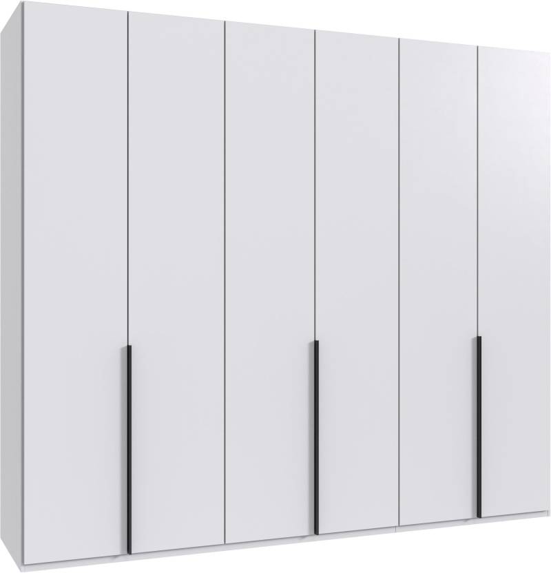 Wimex Kleiderschrank »Mugano, in 5 Breiten und 2 Höhen, Made in Germany«, (in Basic oder Premium Ausstattung mit 2 weiteren Einlegeböden), mit langen Griffstangen aus Metall, wahlweise mit oder ohne Spiegel von Wimex