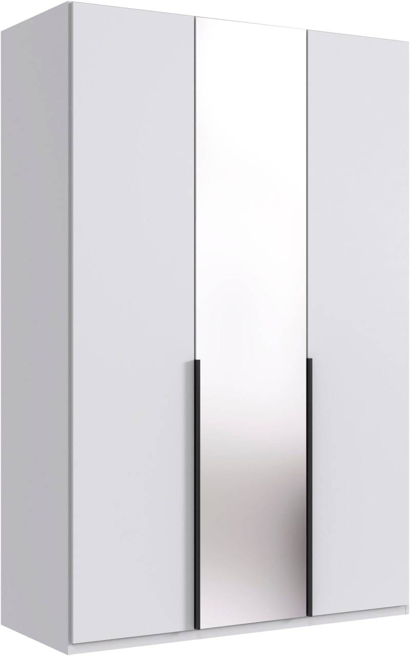 Wimex Kleiderschrank »Mugano, in 5 Breiten und 2 Höhen, Made in Germany«, (in Basic oder Premium Ausstattung mit 2 weiteren Einlegeböden), mit langen Griffstangen aus Metall, wahlweise mit oder ohne Spiegel von Wimex
