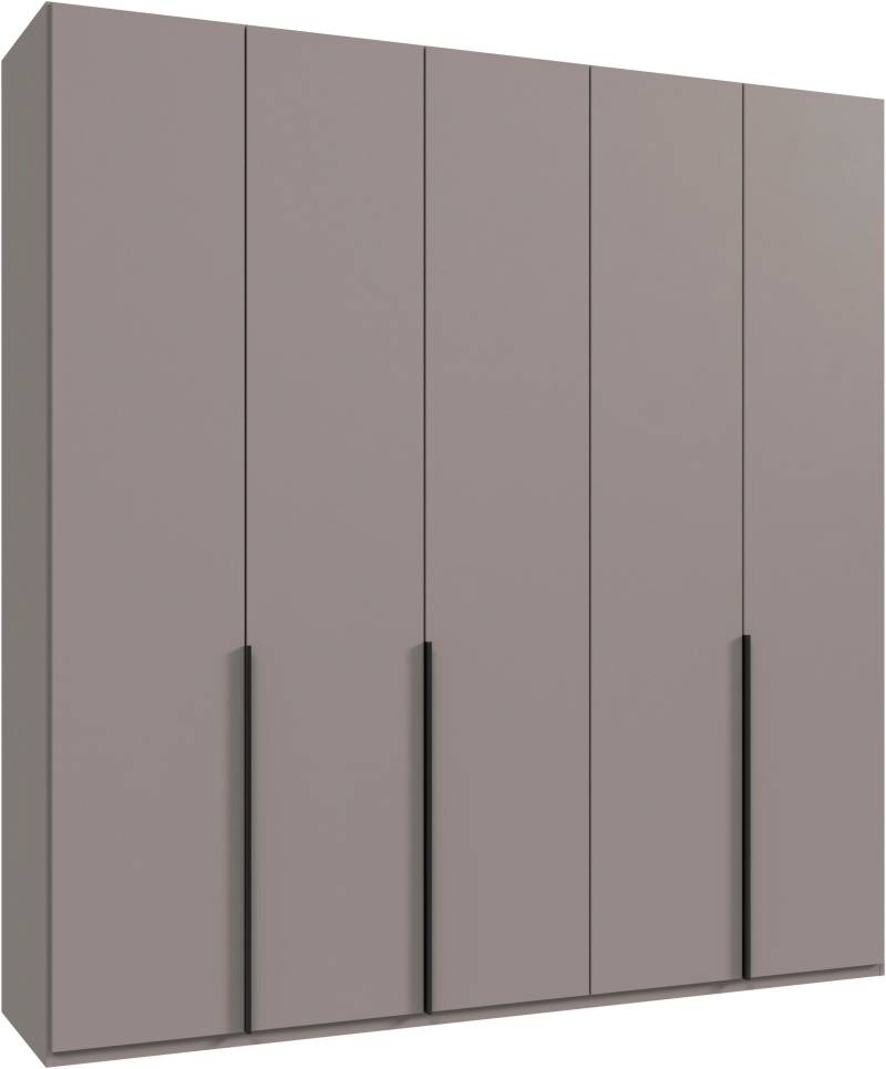Wimex Kleiderschrank »Mugano, in 5 Breiten und 2 Höhen, Made in Germany«, (in Basic oder Premium Ausstattung mit 2 weiteren Einlegeböden), mit langen Griffstangen aus Metall, wahlweise mit oder ohne Spiegel von Wimex