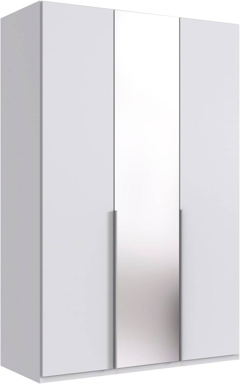 Wimex Kleiderschrank »Mugano, in 5 Breiten und 2 Höhen, Made in Germany«, (in Basic oder Premium Ausstattung mit 2 weiteren Einlegeböden), mit langen Griffstangen aus Metall, wahlweise mit oder ohne Spiegel von Wimex