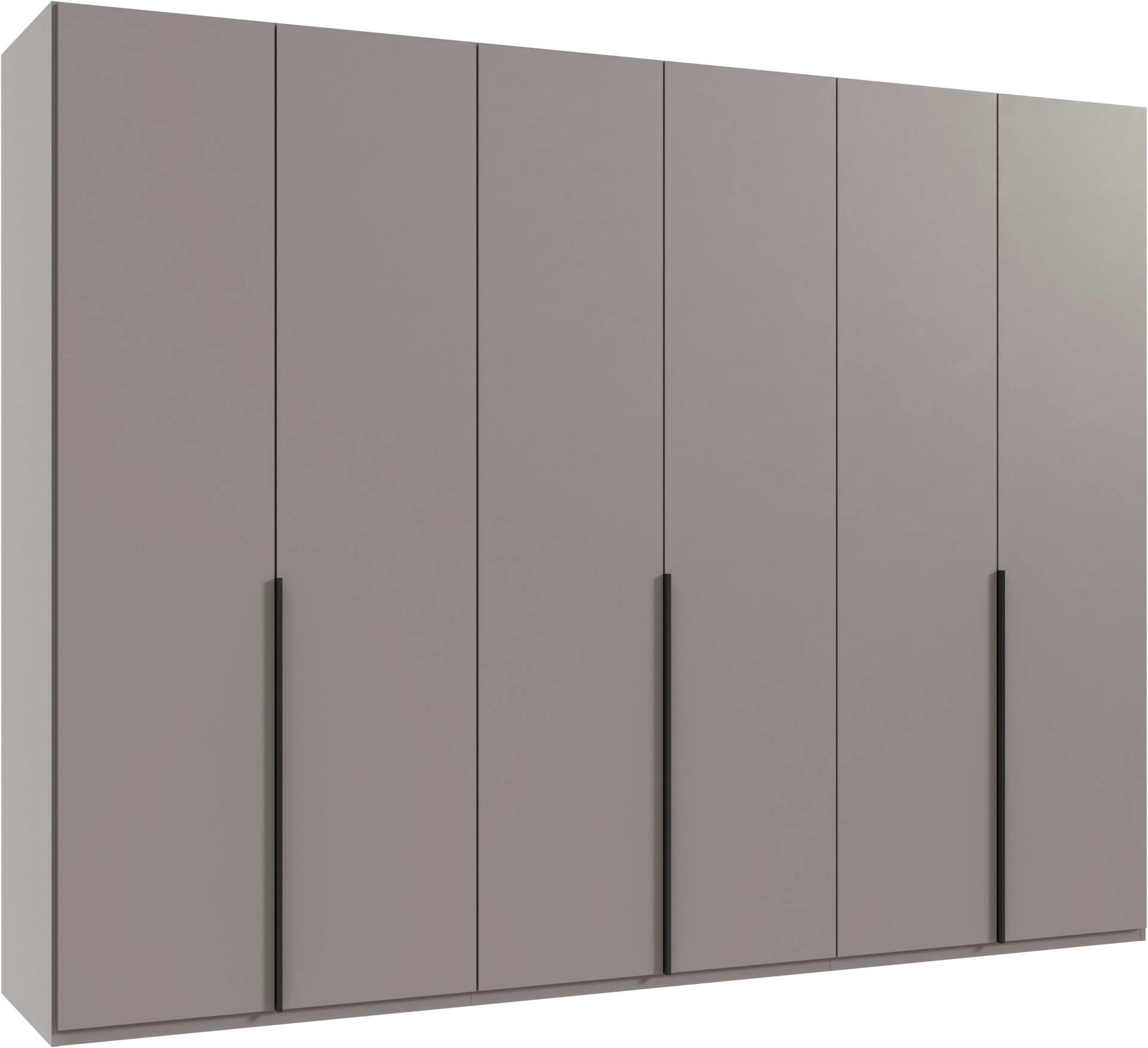 Wimex Kleiderschrank »Mugano, in 5 Breiten und 2 Höhen, Made in Germany«, (in Basic oder Premium Ausstattung mit 2 weiteren Einlegeböden), mit langen Griffstangen aus Metall, wahlweise mit oder ohne Spiegel von Wimex