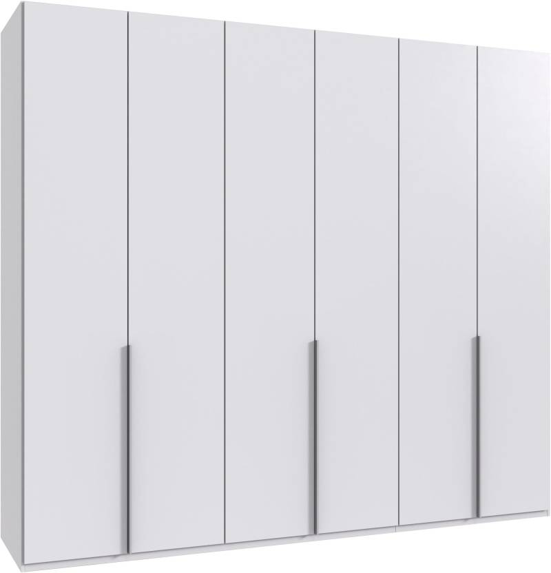 Wimex Kleiderschrank »Mugano, in 5 Breiten und 2 Höhen, Made in Germany«, (in Basic oder Premium Ausstattung mit 2 weiteren Einlegeböden), mit langen Griffstangen aus Metall, wahlweise mit oder ohne Spiegel von Wimex