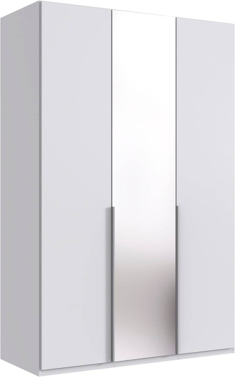 Wimex Kleiderschrank »Mugano, in 5 Breiten und 2 Höhen, Made in Germany«, (in Basic oder Premium Ausstattung mit 2 weiteren Einlegeböden), mit langen Griffstangen aus Metall, wahlweise mit oder ohne Spiegel von Wimex