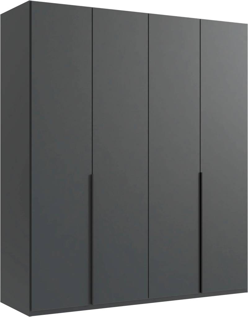 Wimex Kleiderschrank »Mugano, in 5 Breiten und 2 Höhen, Made in Germany«, (in Basic oder Premium Ausstattung mit 2 weiteren Einlegeböden), mit langen Griffstangen aus Metall, wahlweise mit oder ohne Spiegel von Wimex