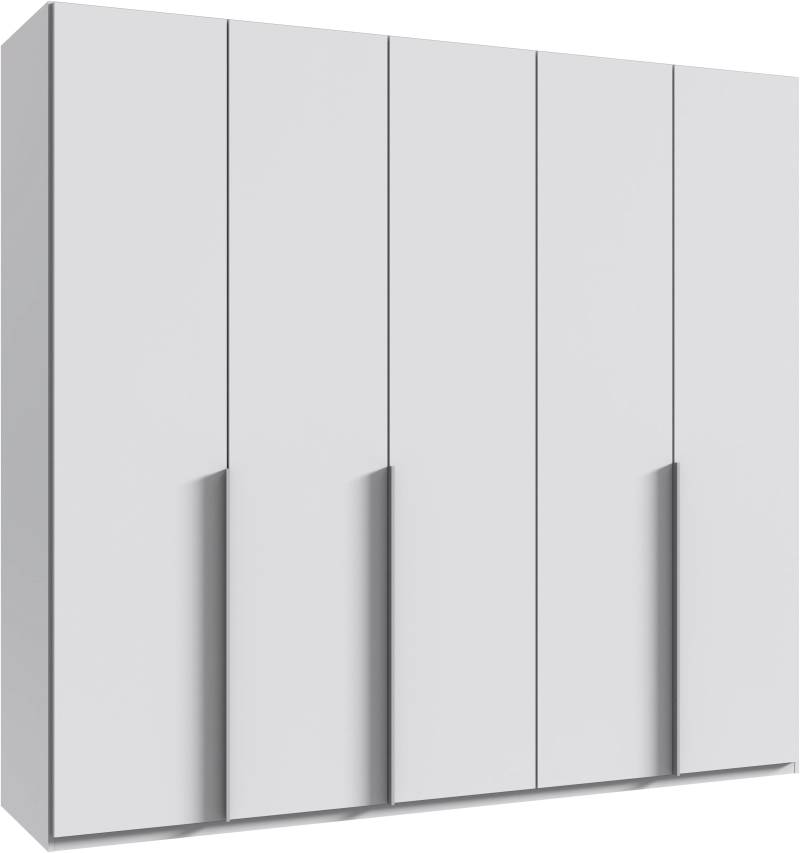 Wimex Kleiderschrank »Mugano, in 5 Breiten und 2 Höhen, Made in Germany«, (in Basic oder Premium Ausstattung mit 2 weiteren Einlegeböden), mit langen Griffstangen aus Metall, wahlweise mit oder ohne Spiegel von Wimex