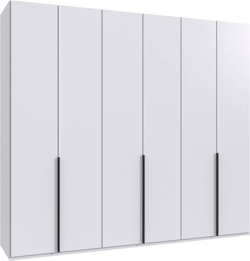 Wimex Kleiderschrank »Mugano, in 5 Breiten und 2 Höhen, Made in Germany«, (in Basic oder Premium Ausstattung mit 2 weiteren Einlegeböden), mit langen Griffstangen aus Metall, wahlweise mit oder ohne Spiegel von Wimex