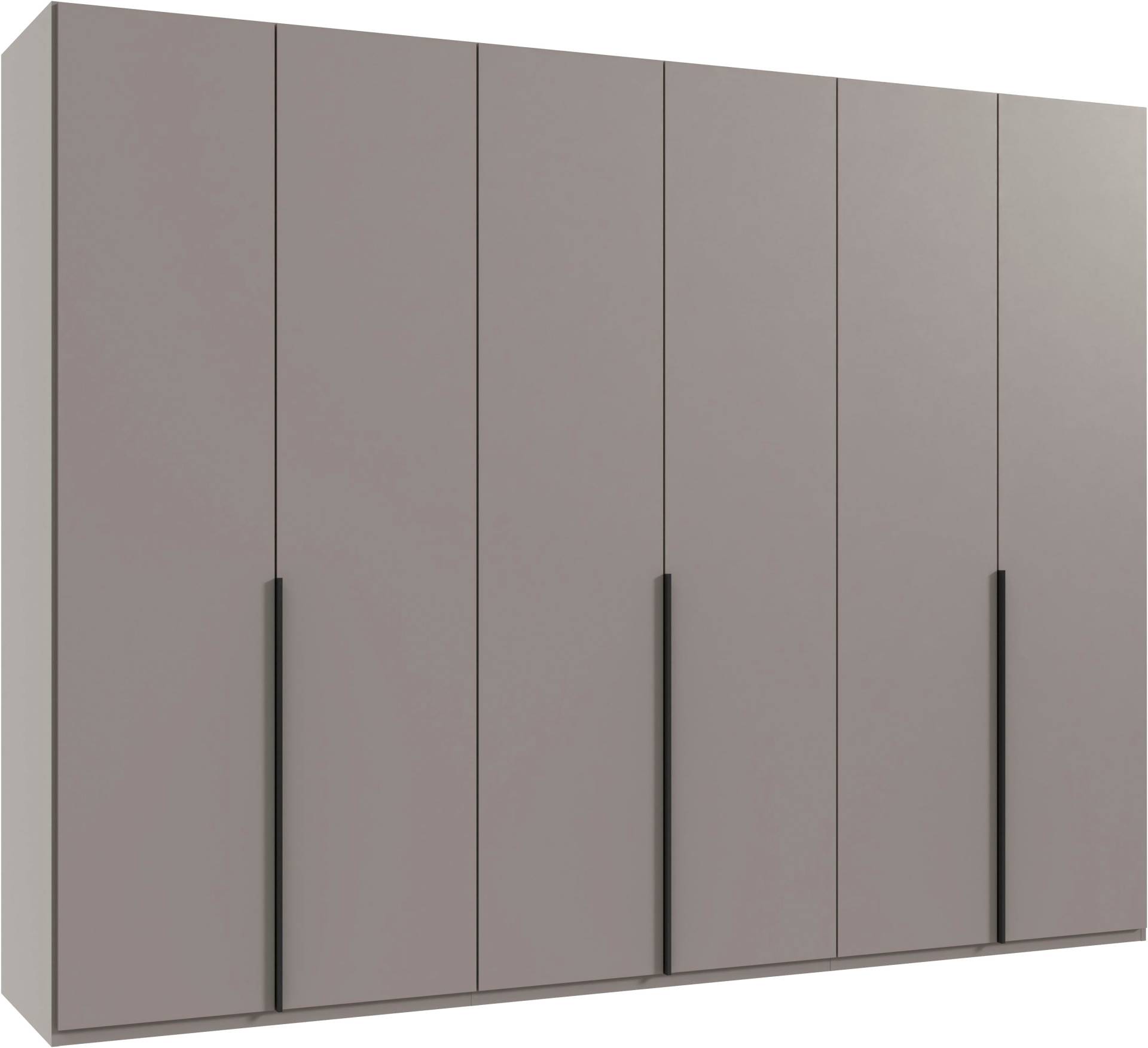 Wimex Kleiderschrank »Mugano, in 5 Breiten und 2 Höhen, Made in Germany«, (in Basic oder Premium Ausstattung mit 2 weiteren Einlegeböden), mit langen Griffstangen aus Metall, wahlweise mit oder ohne Spiegel von Wimex