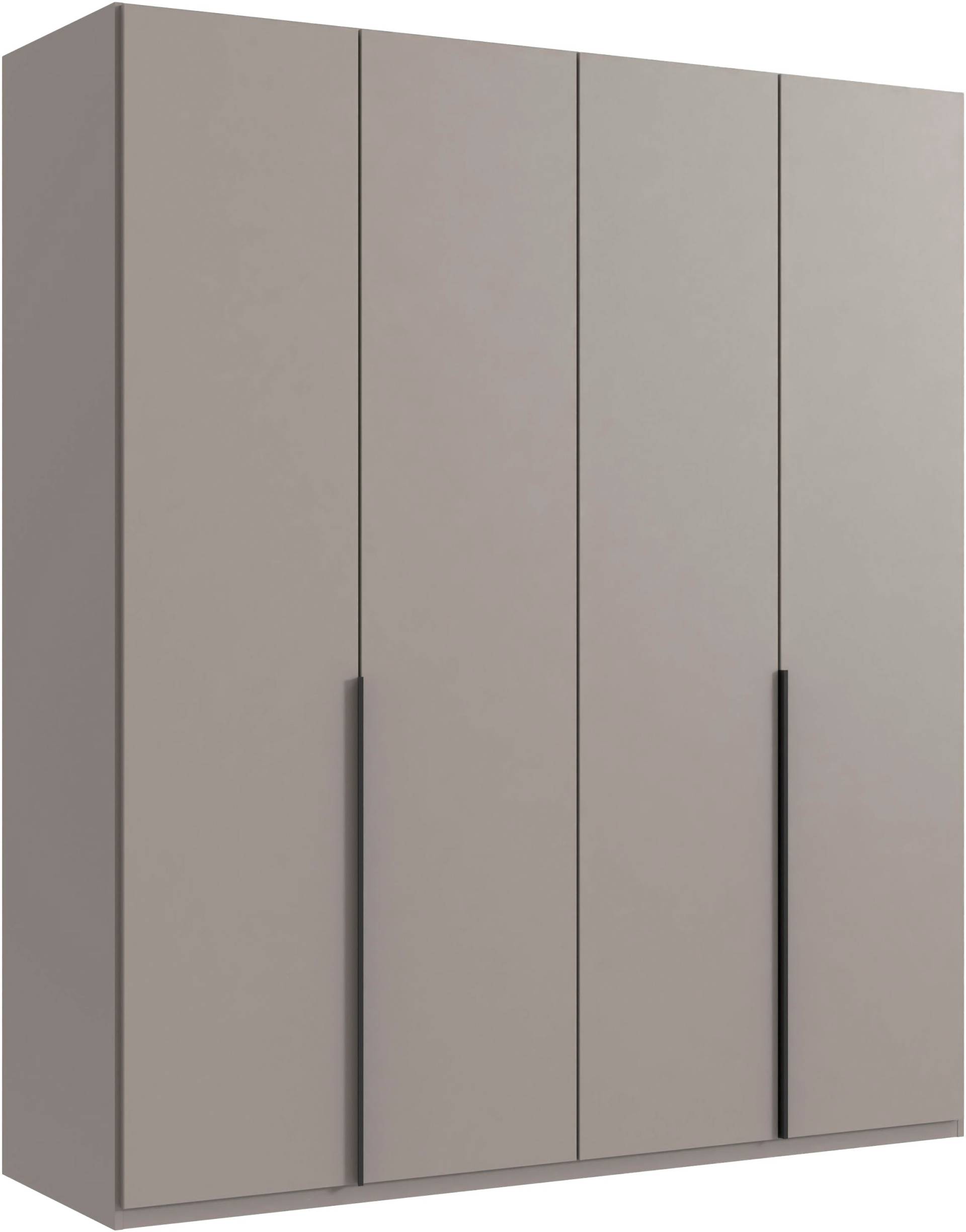 Wimex Kleiderschrank »Mugano, in 5 Breiten und 2 Höhen, Made in Germany«, (in Basic oder Premium Ausstattung mit 2 weiteren Einlegeböden), mit langen Griffstangen aus Metall, wahlweise mit oder ohne Spiegel von Wimex