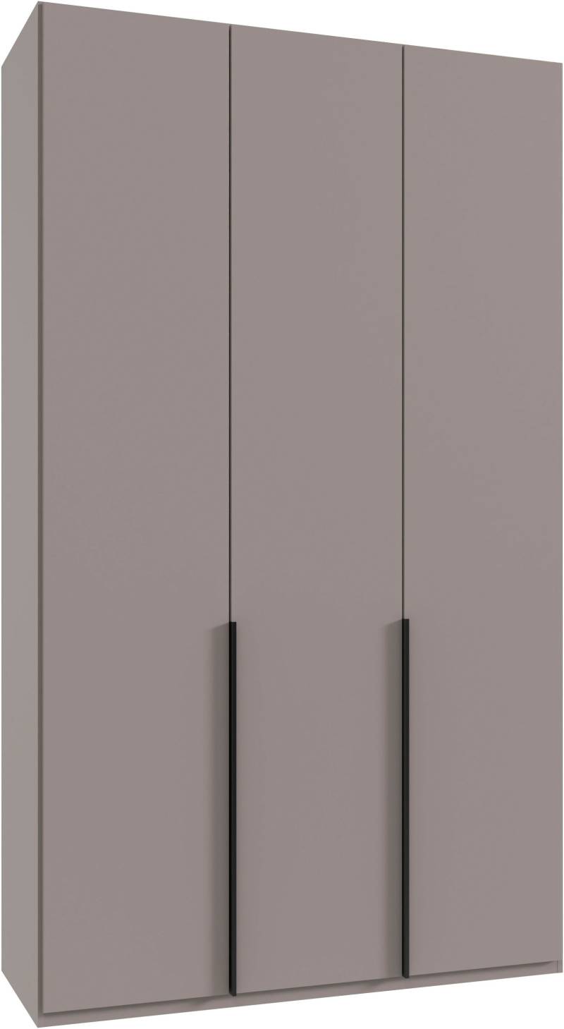 Wimex Kleiderschrank »Mugano, in 5 Breiten und 2 Höhen, Made in Germany«, (in Basic oder Premium Ausstattung mit 2 weiteren Einlegeböden), mit langen Griffstangen aus Metall, wahlweise mit oder ohne Spiegel von Wimex