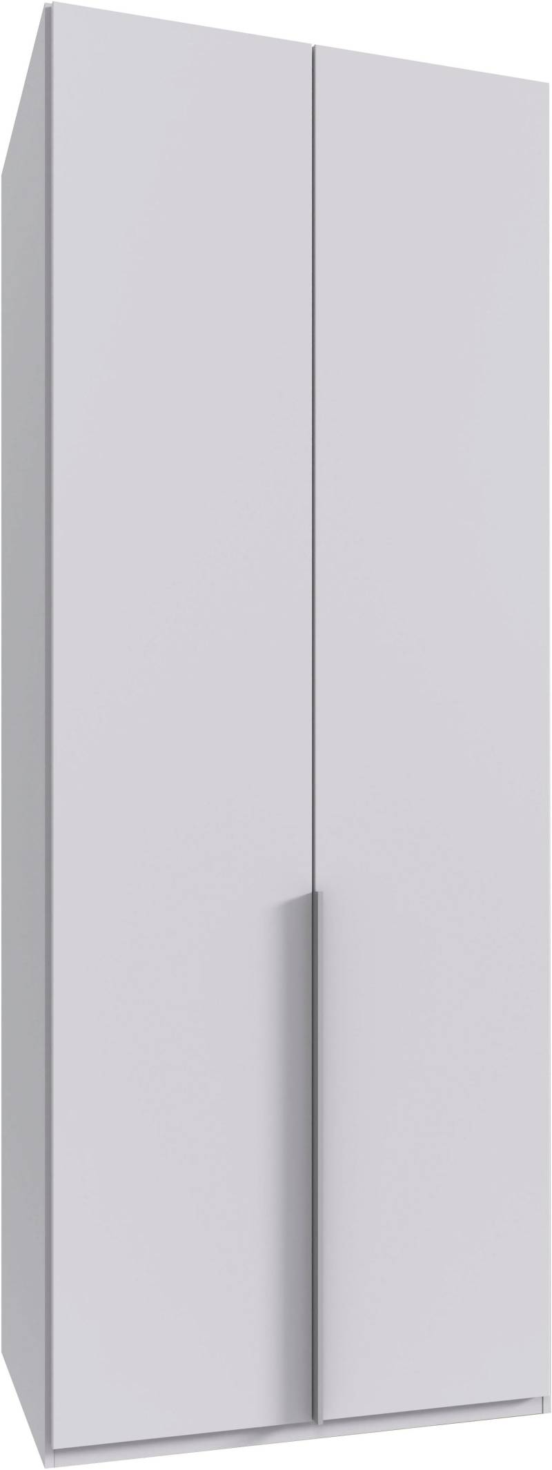 Wimex Kleiderschrank »Mugano, in 5 Breiten und 2 Höhen, Made in Germany«, (in Basic oder Premium Ausstattung mit 2 weiteren Einlegeböden), mit langen Griffstangen aus Metall, wahlweise mit oder ohne Spiegel von Wimex