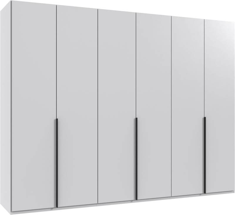 Wimex Kleiderschrank »Mugano, in 5 Breiten und 2 Höhen, Made in Germany«, (in Basic oder Premium Ausstattung mit 2 weiteren Einlegeböden), mit langen Griffstangen aus Metall, wahlweise mit oder ohne Spiegel von Wimex