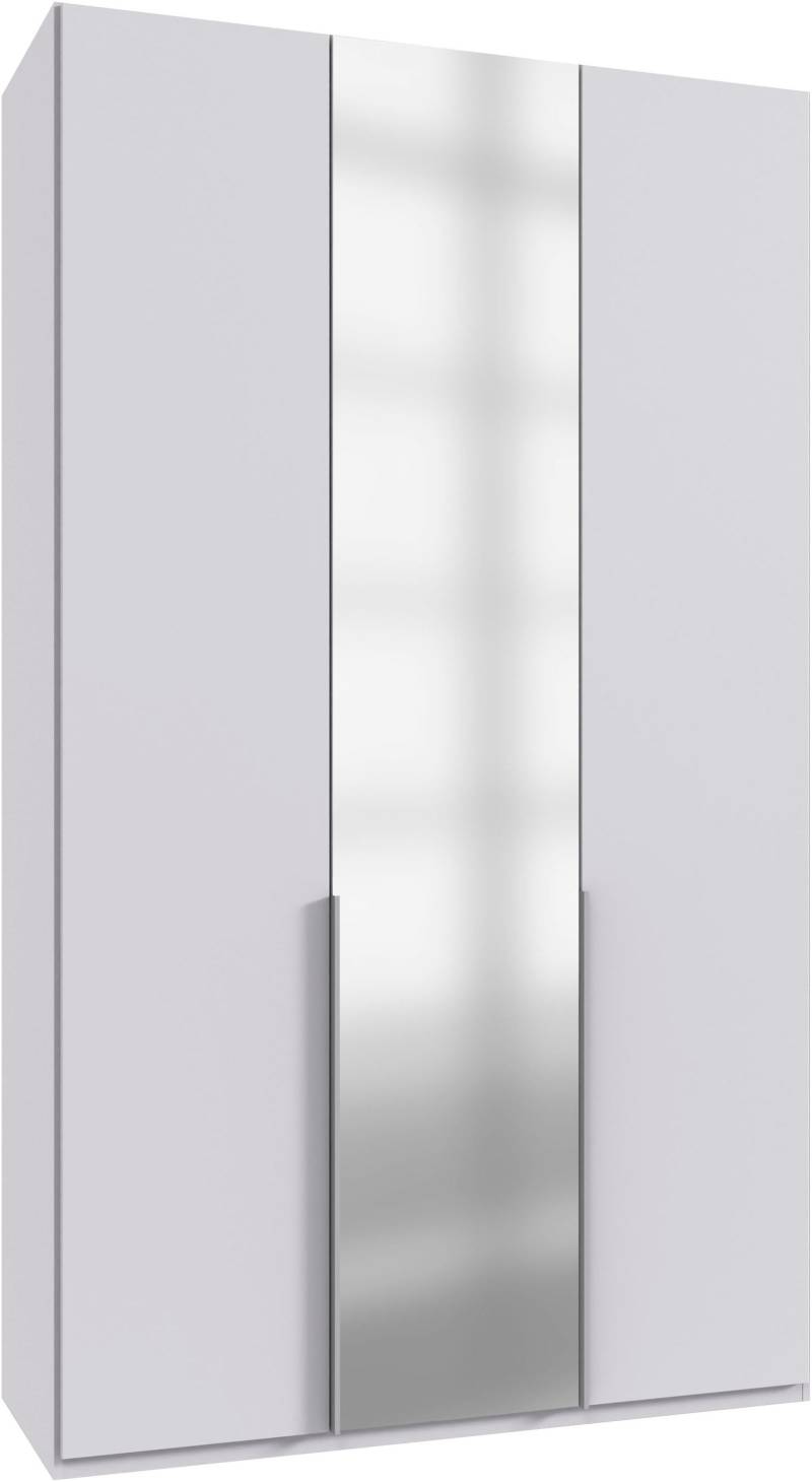Wimex Kleiderschrank »Mugano, in 5 Breiten und 2 Höhen, Made in Germany«, (in Basic oder Premium Ausstattung mit 2 weiteren Einlegeböden), mit langen Griffstangen aus Metall, wahlweise mit oder ohne Spiegel von Wimex