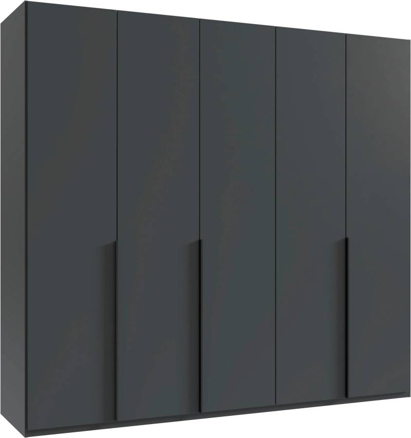 Wimex Kleiderschrank »Mugano, in 5 Breiten und 2 Höhen, Made in Germany«, (in Basic oder Premium Ausstattung mit 2 weiteren Einlegeböden), mit langen Griffstangen aus Metall, wahlweise mit oder ohne Spiegel von Wimex