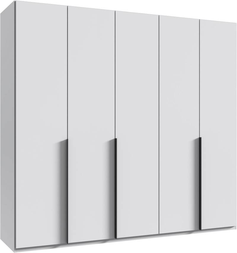 Wimex Kleiderschrank »Mugano, in 5 Breiten und 2 Höhen, Made in Germany«, (in Basic oder Premium Ausstattung mit 2 weiteren Einlegeböden), mit langen Griffstangen aus Metall, wahlweise mit oder ohne Spiegel von Wimex