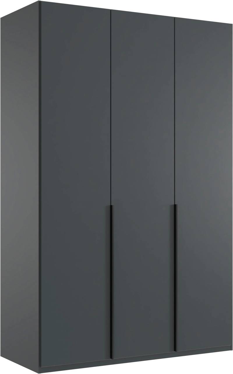 Wimex Kleiderschrank »Mugano, in 5 Breiten und 2 Höhen, Made in Germany«, (in Basic oder Premium Ausstattung mit 2 weiteren Einlegeböden), mit langen Griffstangen aus Metall, wahlweise mit oder ohne Spiegel von Wimex