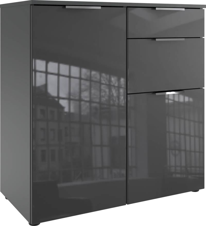 Wimex Kombikommode »Level36 C by fresh to go«, mit Glaselementen auf der Front, soft-close Funktion, 81cm breit von Wimex