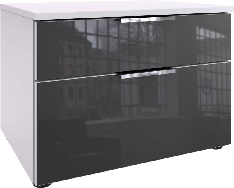 Wimex Nachtkommode »Level36 C by fresh to go«, mit Glaselementen auf der Front, soft-close Funktion, 54cm breit von Wimex