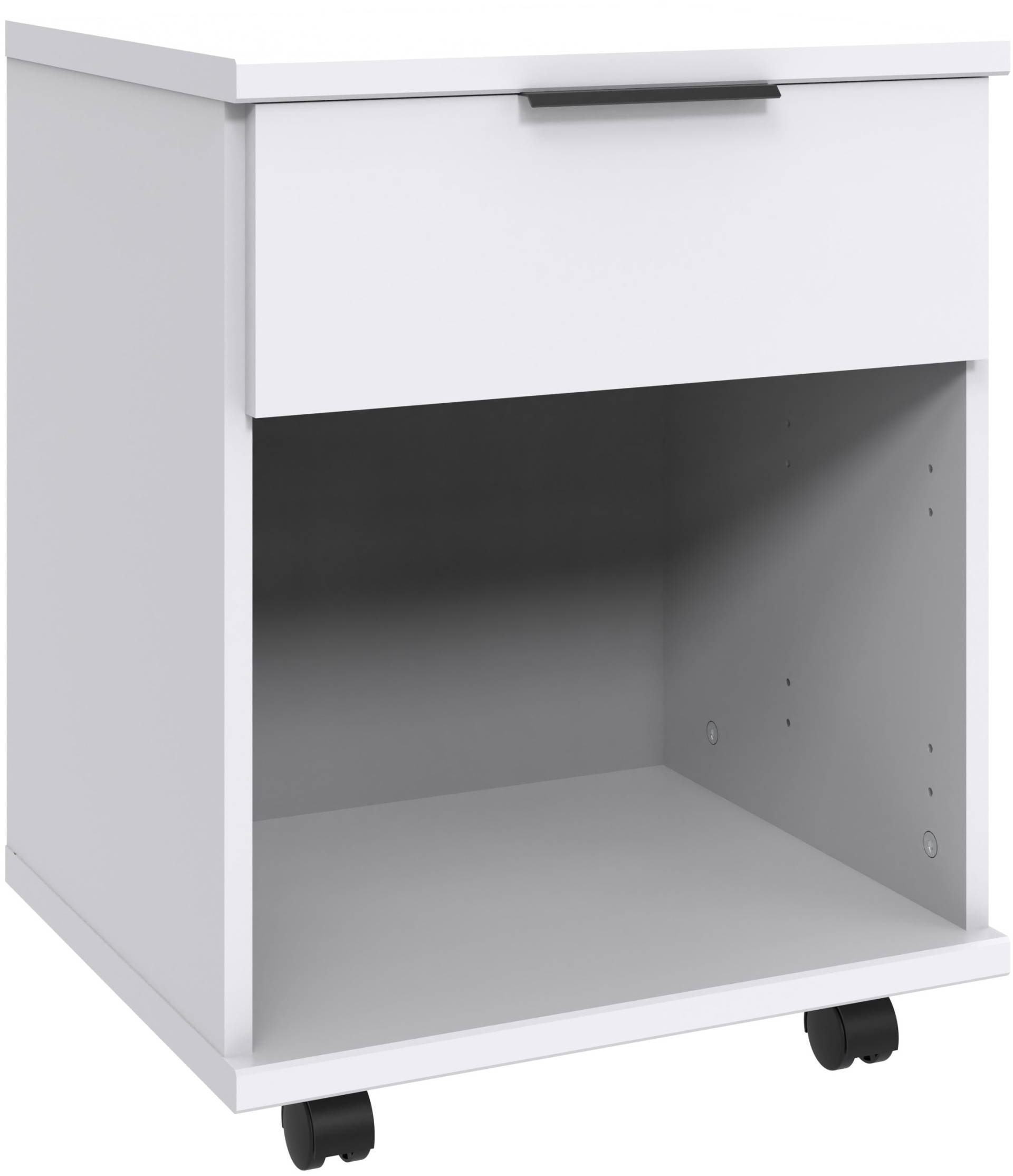 Wimex Rollcontainer »Norderney, B/T/H 46/40/58cm in 2 Farben«, 1 Schublade und 1 offenes Fach, auf Kunststoffrollen von Wimex