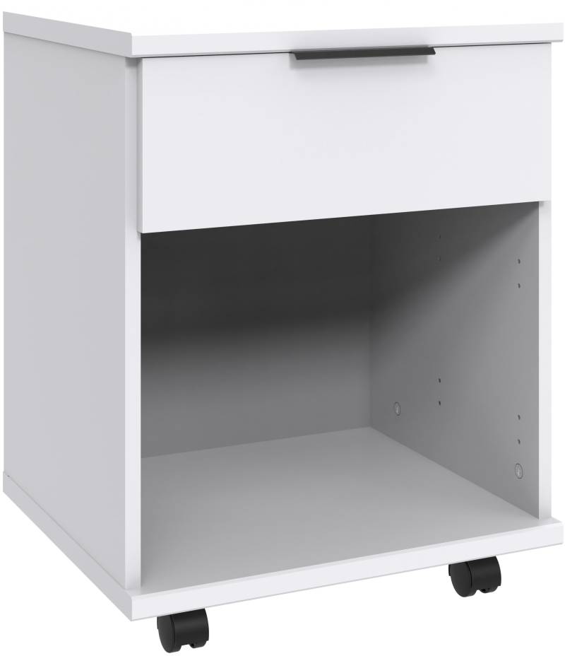 Wimex Rollcontainer »Norderney, B/T/H 46/40/58cm in 2 Farben«, 1 Schublade und 1 offenes Fach, auf Kunststoffrollen von Wimex