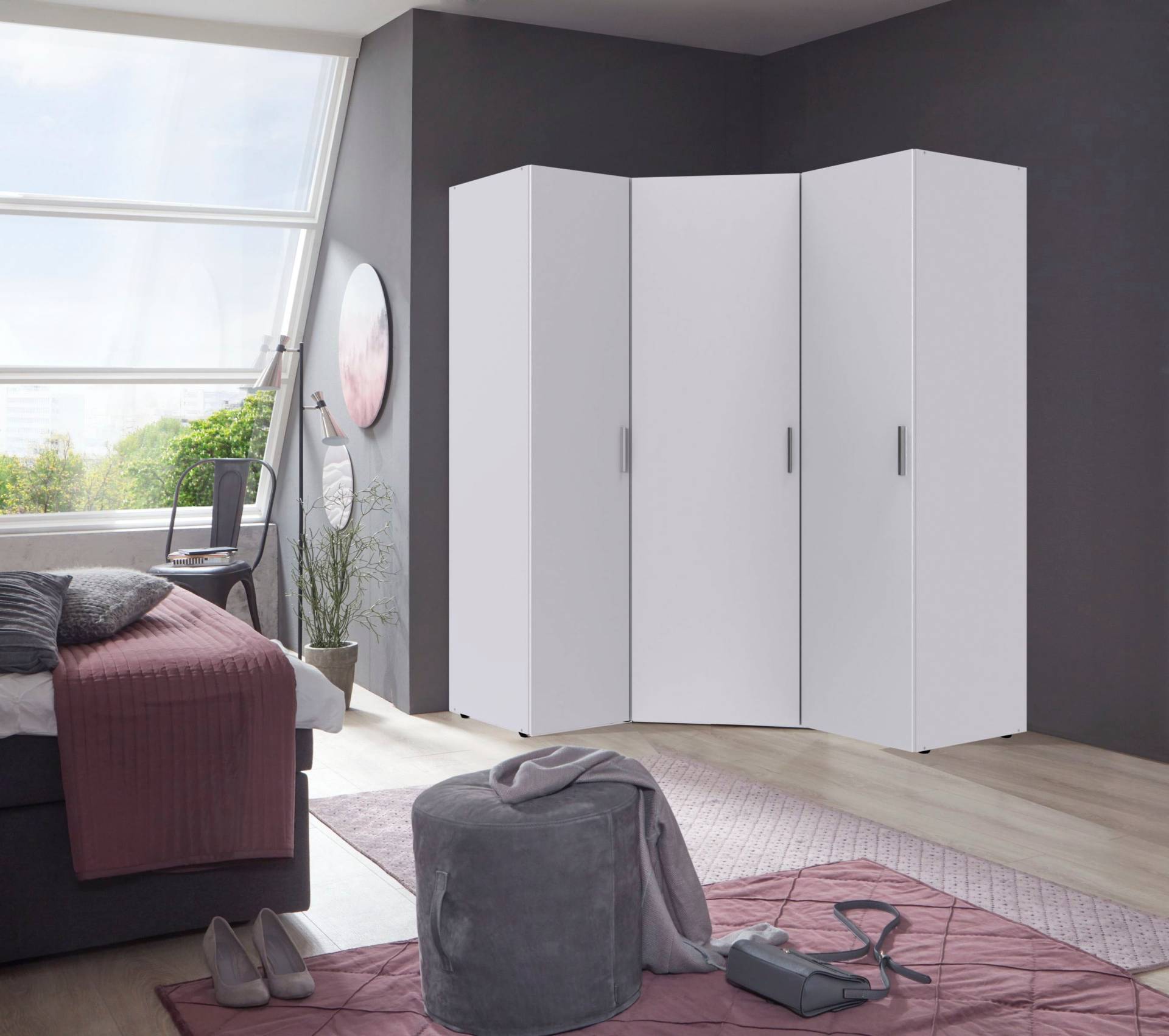 Wimex Schranksystem »Münster«, (Spar-Set, 3tlg: Eckschrank+ 2 Schränke 40cm und 50cm breit), Mehrzweckschrank von Wimex