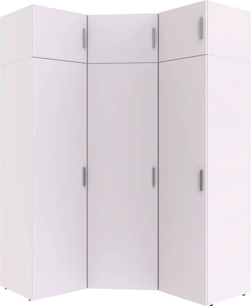 Wimex Schranksystem »Münster«, (Spar-Set, 6tlg: Eckschrank+ 2 Schränke 50cm breit+ 3 Aufsatzmodule), Mehrzweckschrank von Wimex