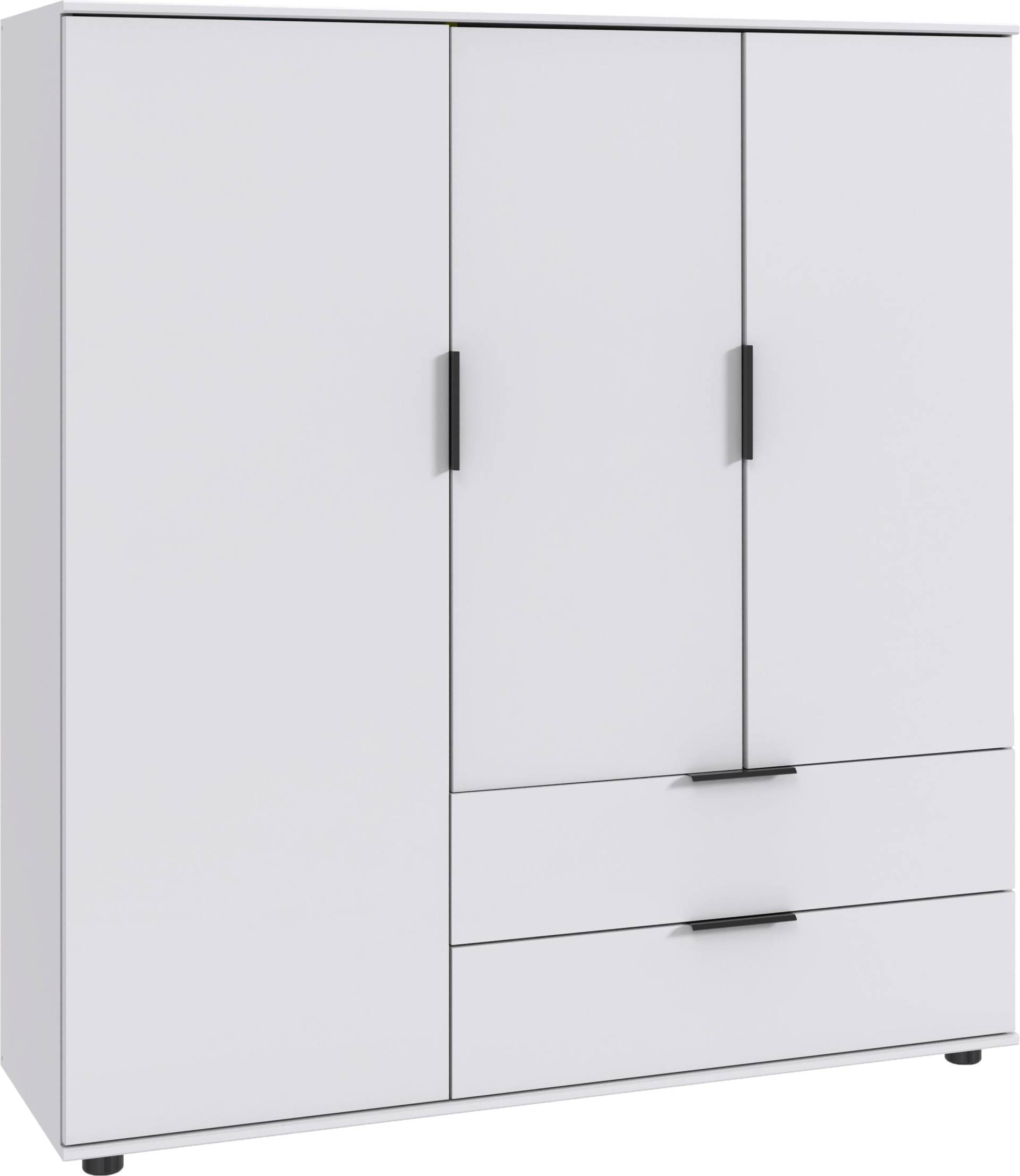 Wimex Wäscheschrank »Easy Plus Kleiderschrank Garderobe 2 Schubladen, 81 oder 130cm breit«, in verschiedenen Farben, moderne Optik mit schwarzen Metallgriffen Wimex Wäscheschrank »Easy Plus Kleiderschrank Garderobe 2 Schubladen, 81 oder 130cm breit«, in verschiedenen Farben, moderne Optik mit schwarzen Metallgriffen von Wimex