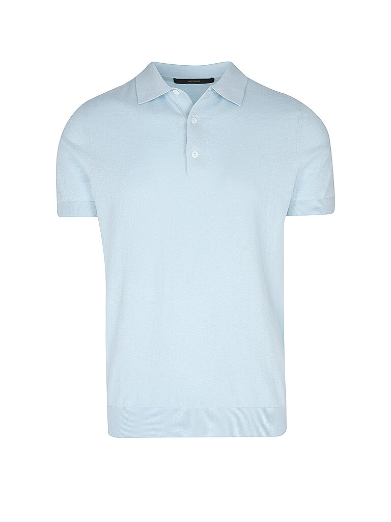 WINDSOR Poloshirt hellblau | XL von Windsor