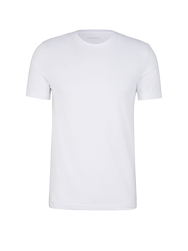 WINDSOR T-Shirt 2er Pkg. white weiss | L von Windsor