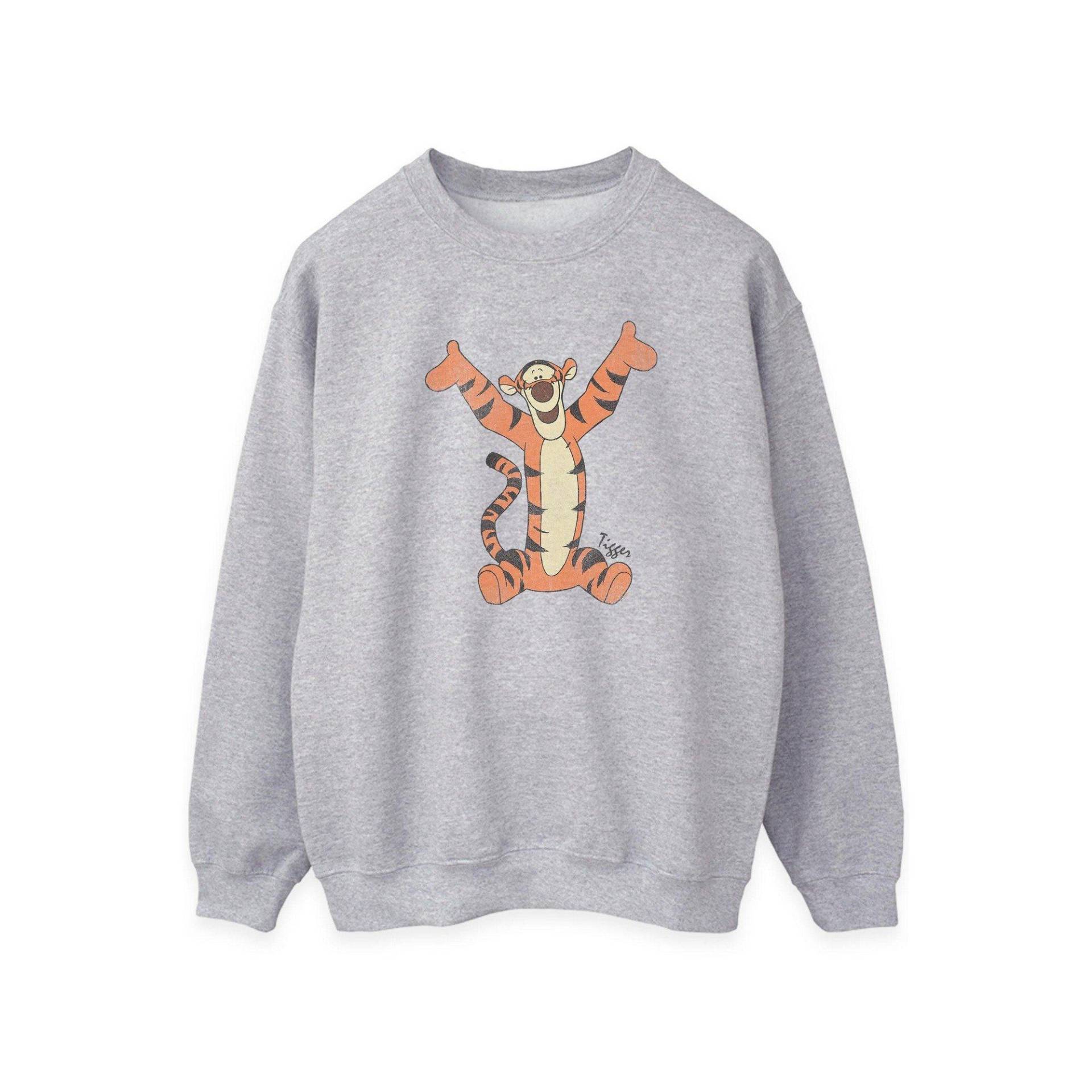 Classic Sweatshirt Damen Grau XS von Winnie the Pooh