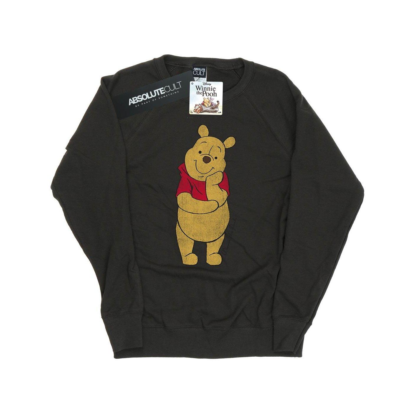 Classic Sweatshirt Damen Taubengrau XS von Winnie the Pooh