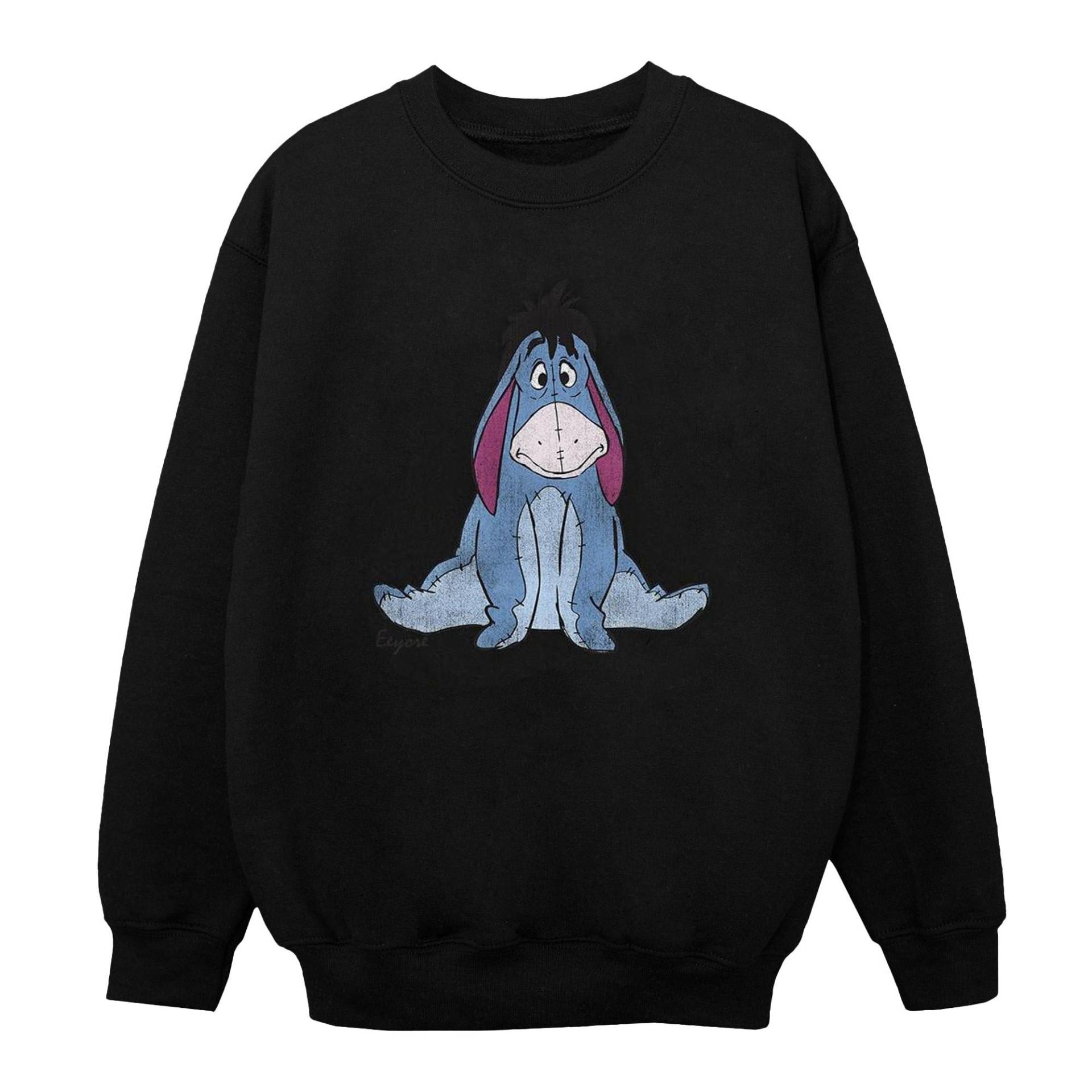 Classic Sweatshirt Mädchen Schwarz 152-158 von Winnie the Pooh